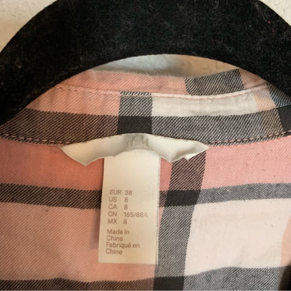 Plaid button down | 8/M - Picture 3 of 4